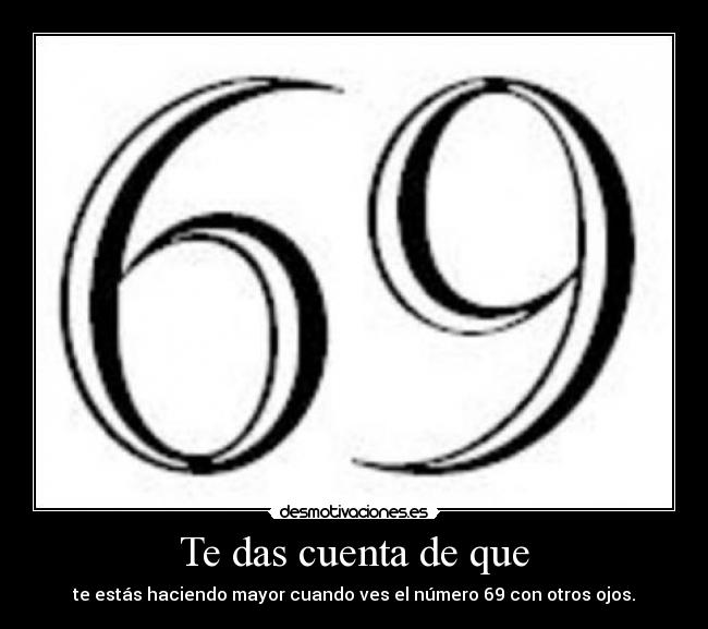 Te das cuenta de que - 