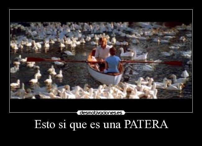 Esto si que es una PATERA -