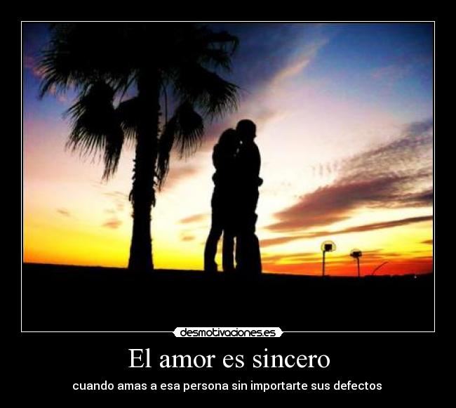El amor es sincero - 