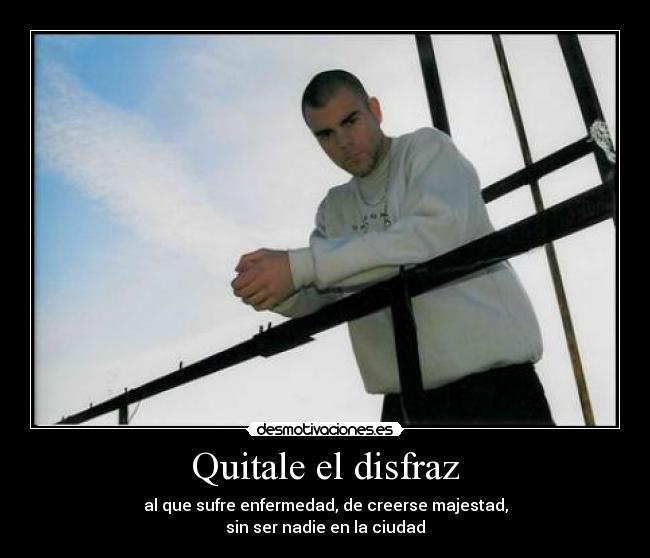 Quitale el disfraz - 