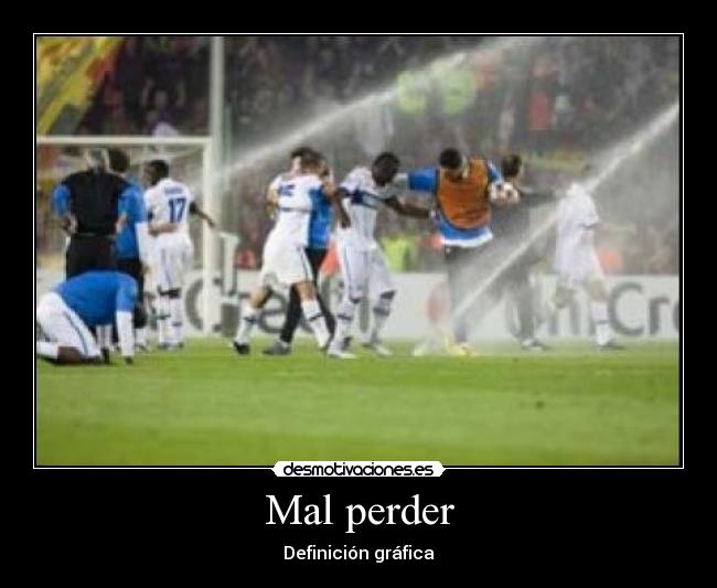 Mal perder - Definición gráfica