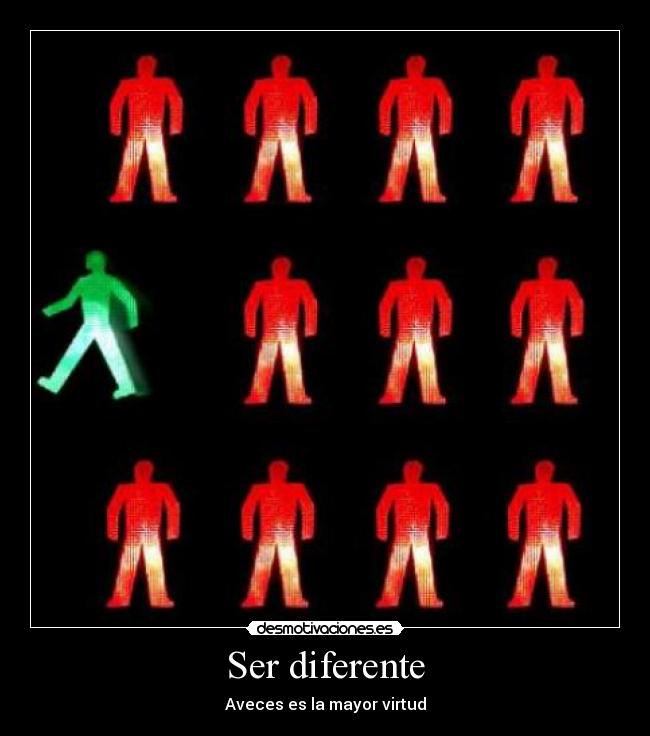 Ser diferente -