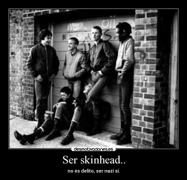 carteles skinhead desmotivaciones