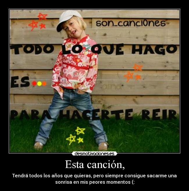 Esta canción, -