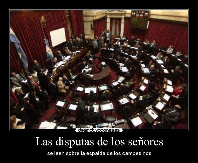 Las disputas de los señores -