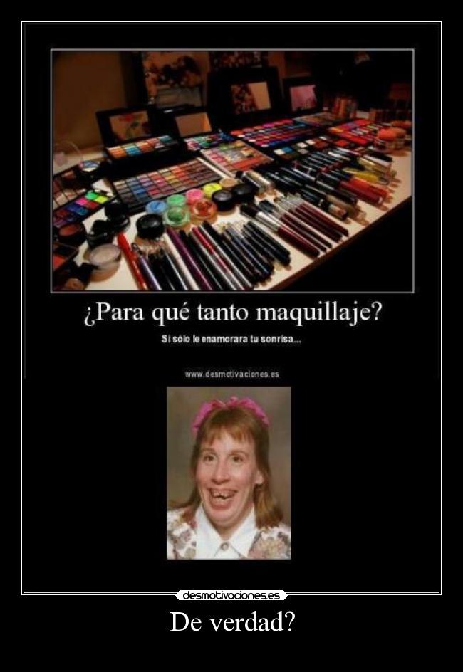 De verdad? - 