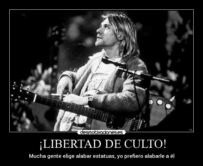 ¡LIBERTAD DE CULTO! - 