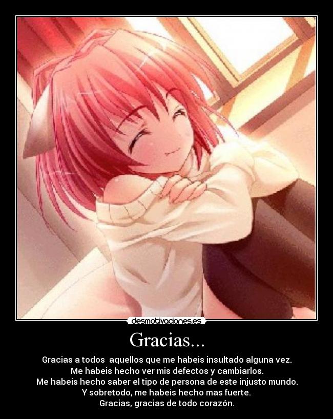 Gracias... -