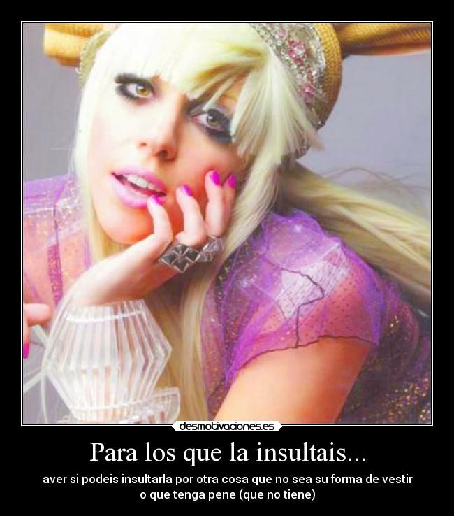 carteles lady gaga desmotivaciones