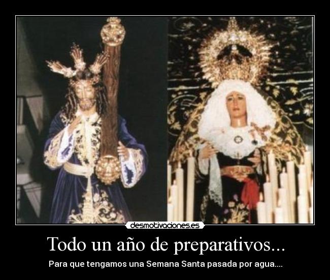 Todo un año de preparativos... - 
