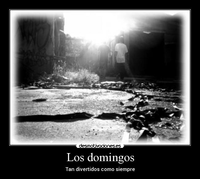 Los domingos - Tan divertidos como siempre