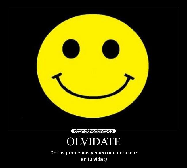 OLVIDATE -