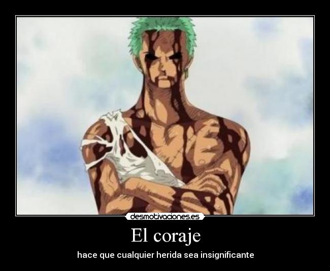 El coraje -