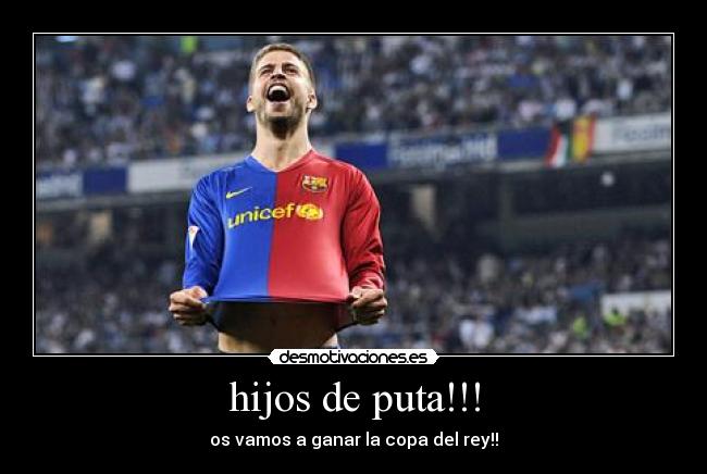 hijos de puta!!! -