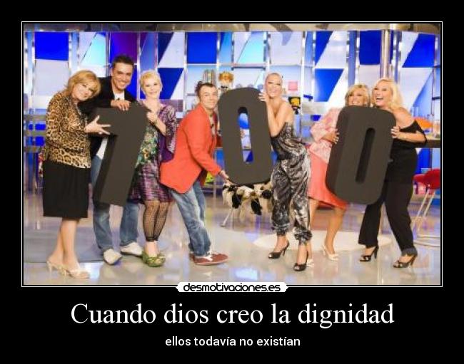 Cuando dios creo la dignidad - 