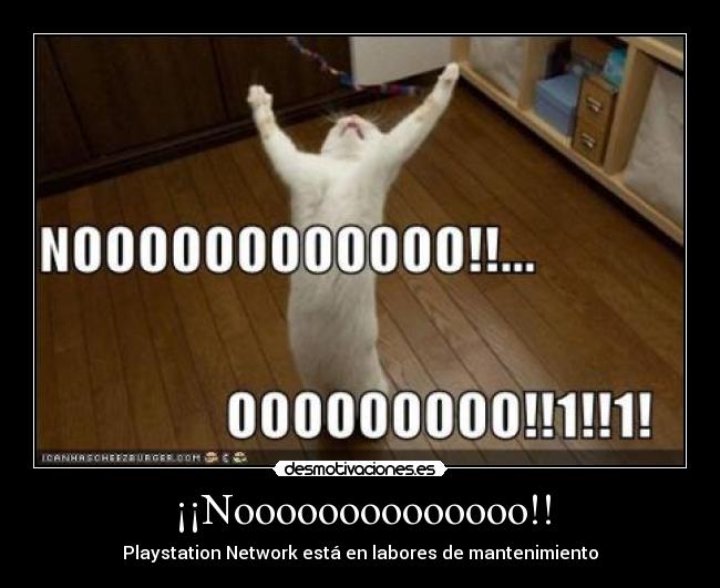 ¡¡Noooooooooooooo!! -
