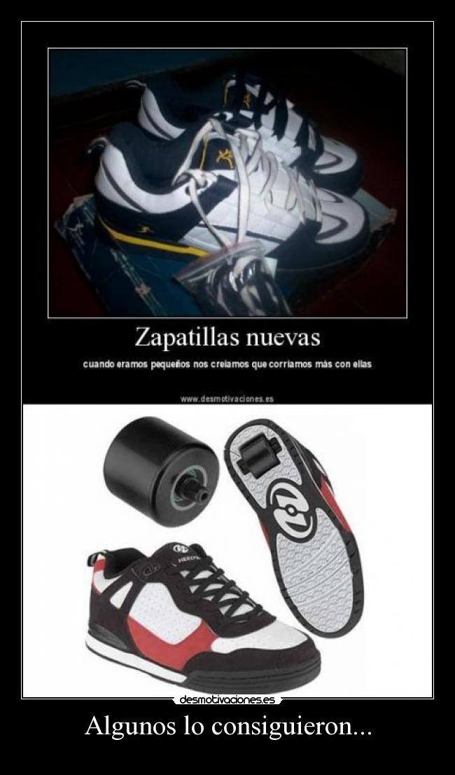 carteles zapatillas desmotivaciones