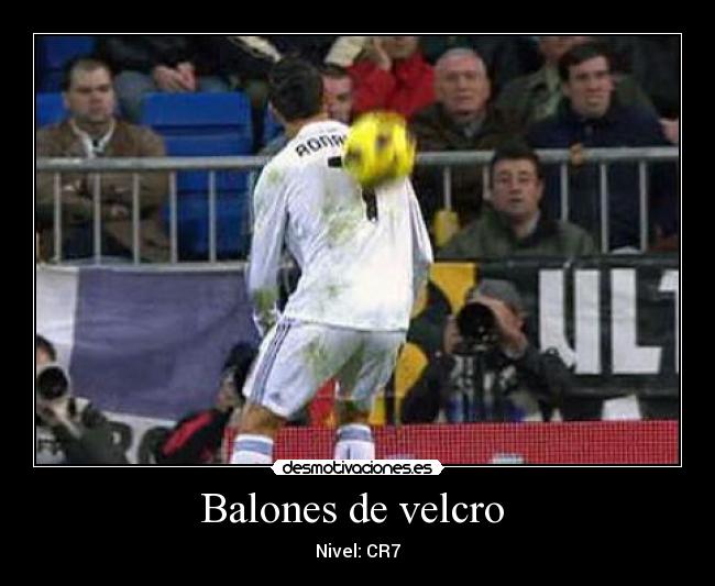 Balones de velcro - Nivel: CR7
