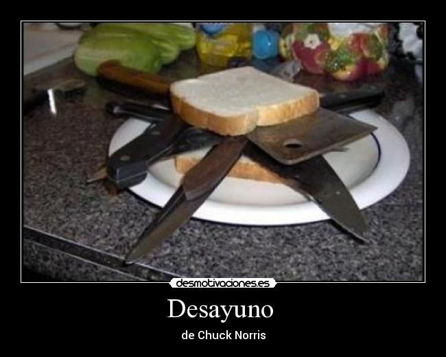 Desayuno - de Chuck Norris