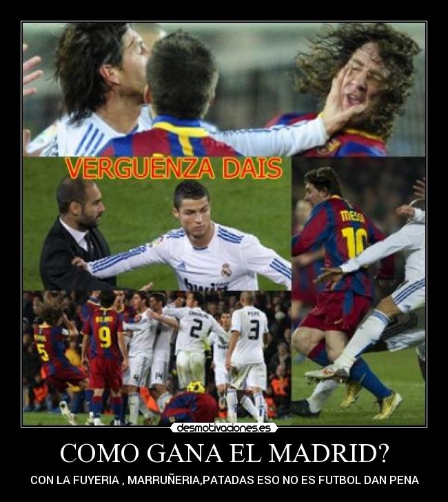 COMO GANA EL MADRID? - 