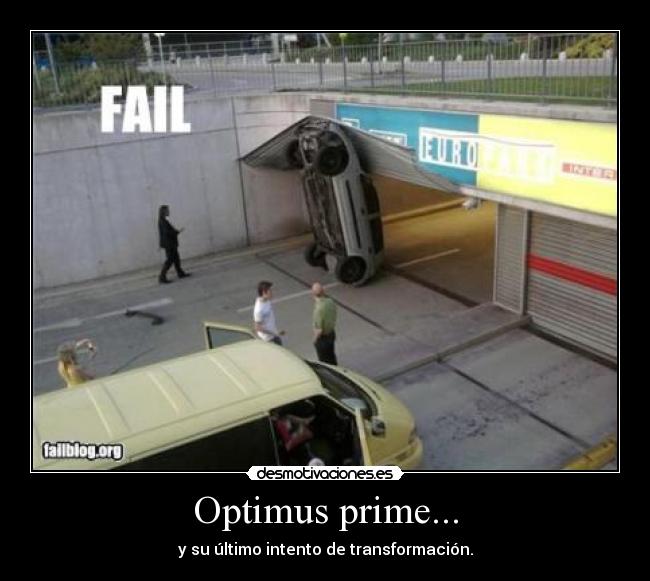 Optimus prime... - 