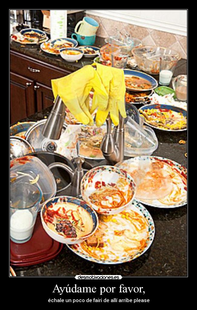 Ayúdame por favor, -