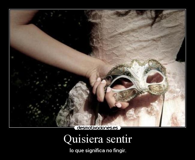 Quisiera sentir - 