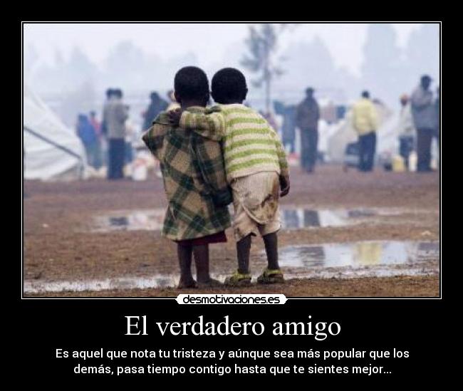 El verdadero amigo -