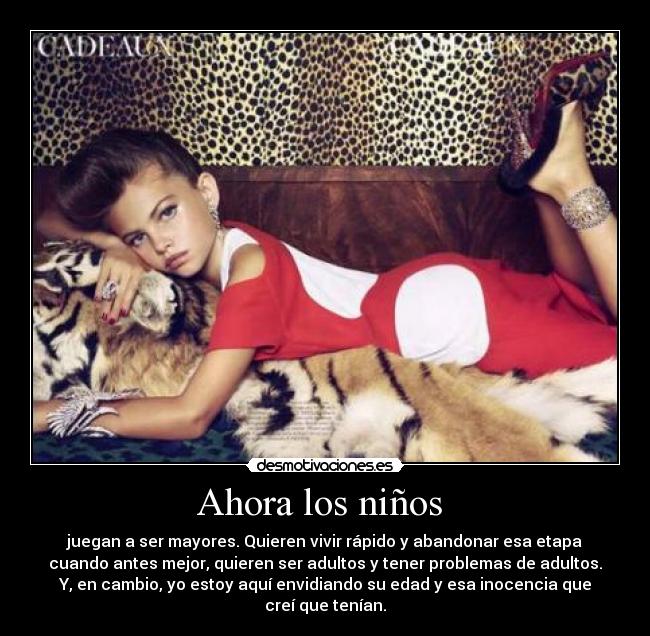 Ahora los niños -