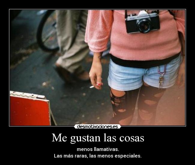 Me gustan las cosas - 