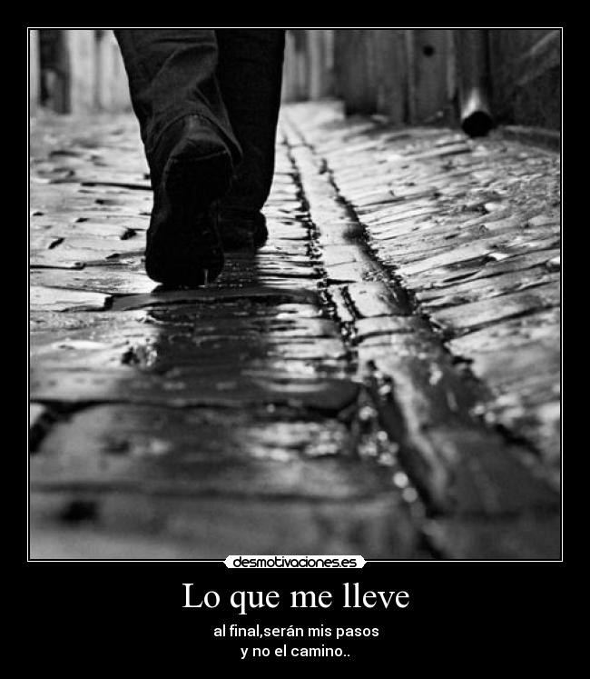 Lo que me lleve - 
