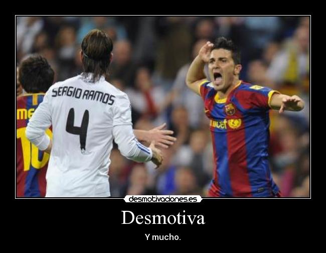 Desmotiva - Y mucho.