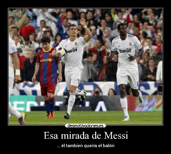 Esa mirada de Messi - 