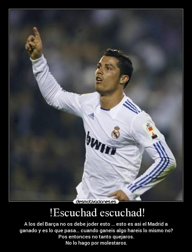 !Escuchad escuchad! -