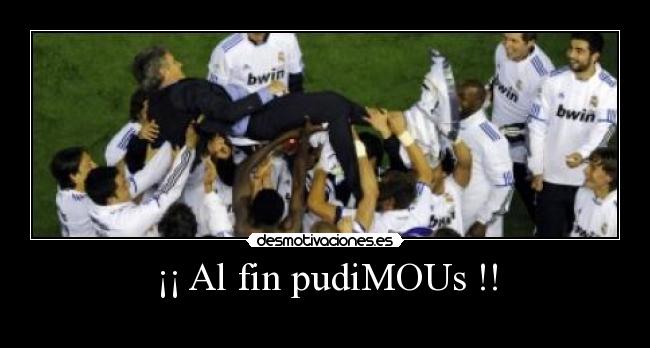 ¡¡ Al fin pudiMOUs !! - 