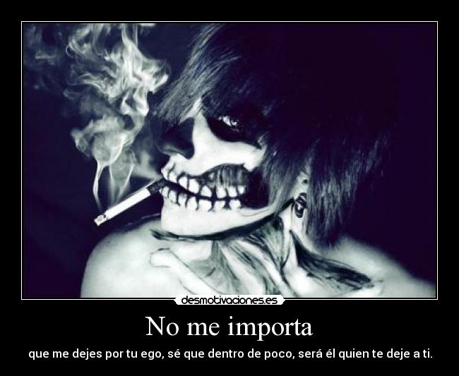 No me importa - 