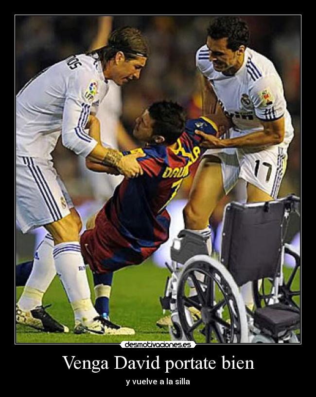 Venga David portate bien -