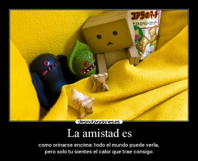 La amistad es - 