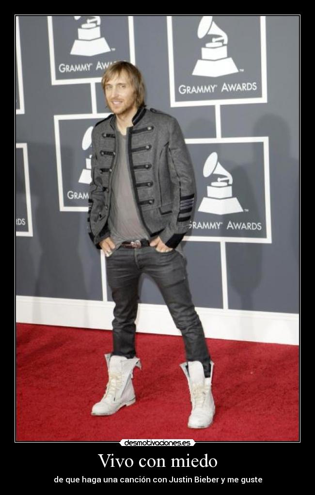 Vivo con miedo - de que haga una canción con Justin Bieber y me guste