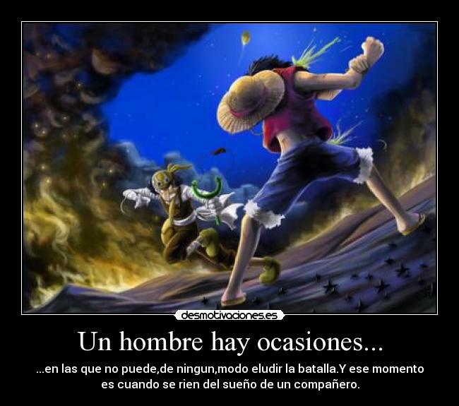 Un hombre hay ocasiones... - 