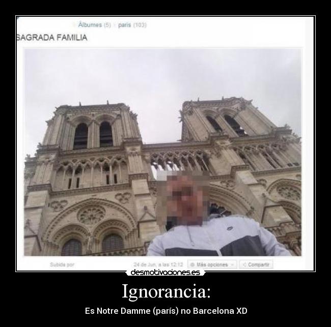Ignorancia: -