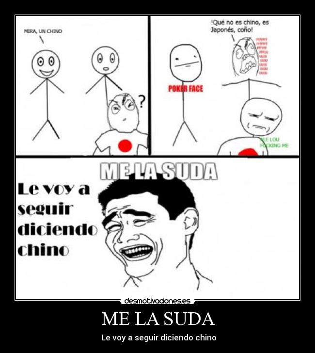 ME LA SUDA -