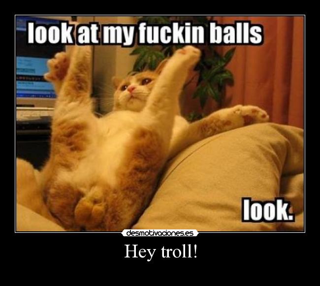 Hey troll! - 