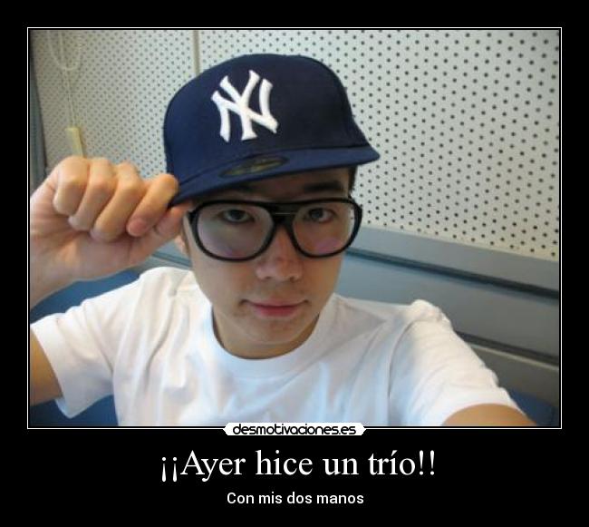 ¡¡Ayer hice un trío!! - Con mis dos manos