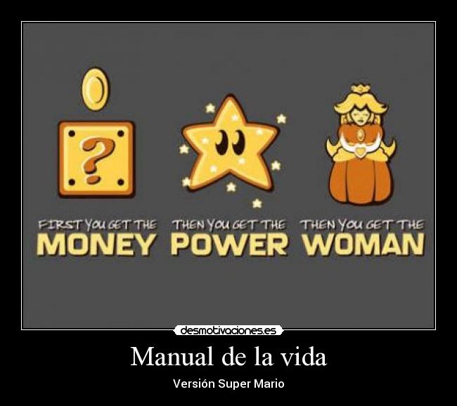 carteles vida mario desmotivaciones