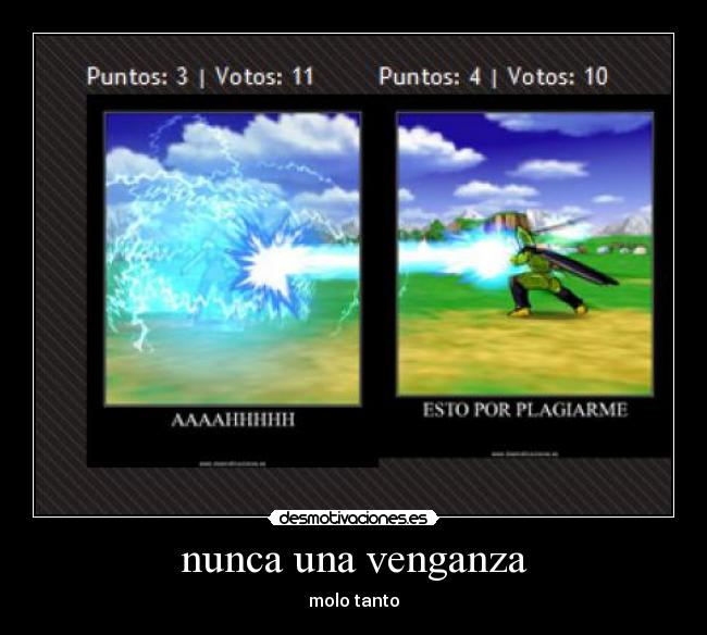 nunca una venganza -