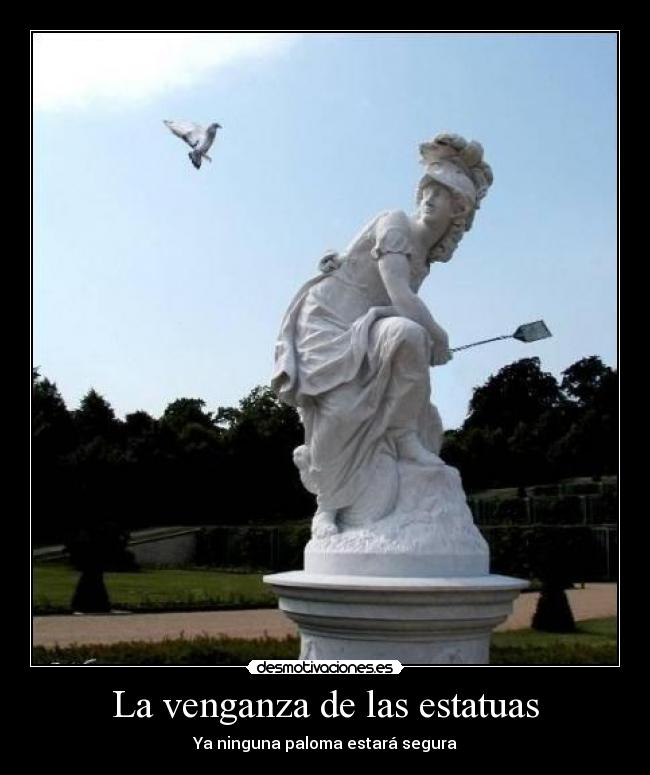 La venganza de las estatuas -