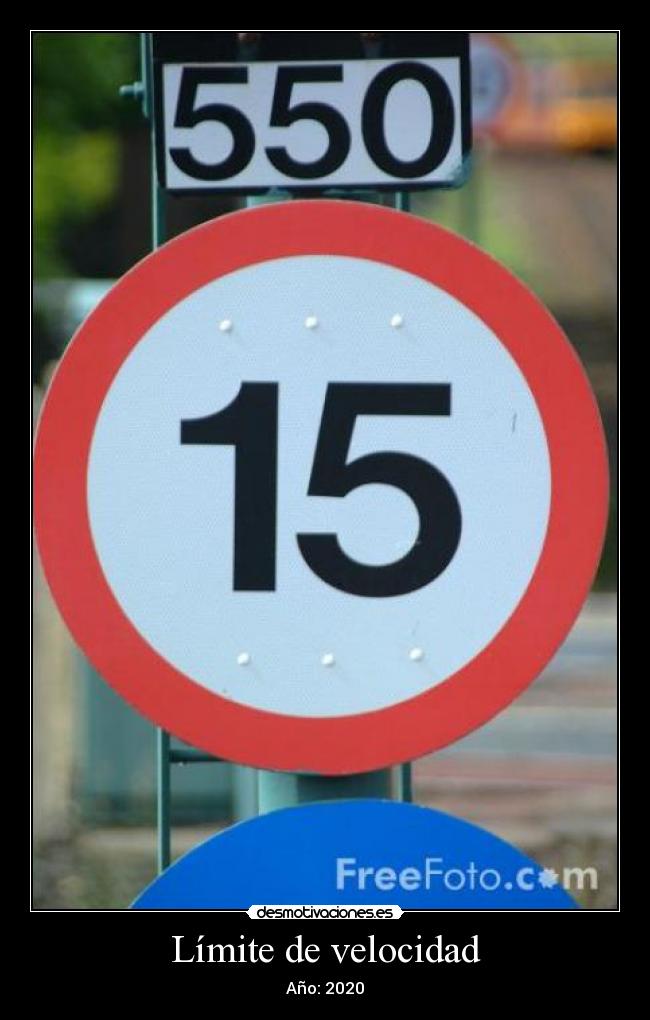 Límite de velocidad -