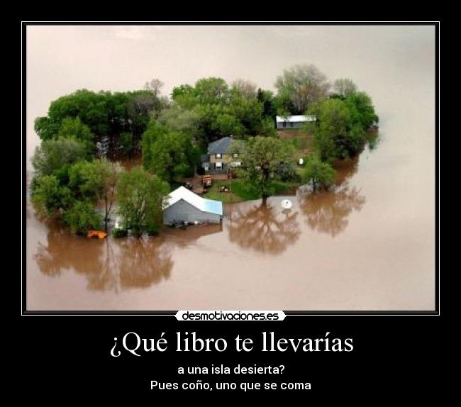 ¿Qué libro te llevarías -