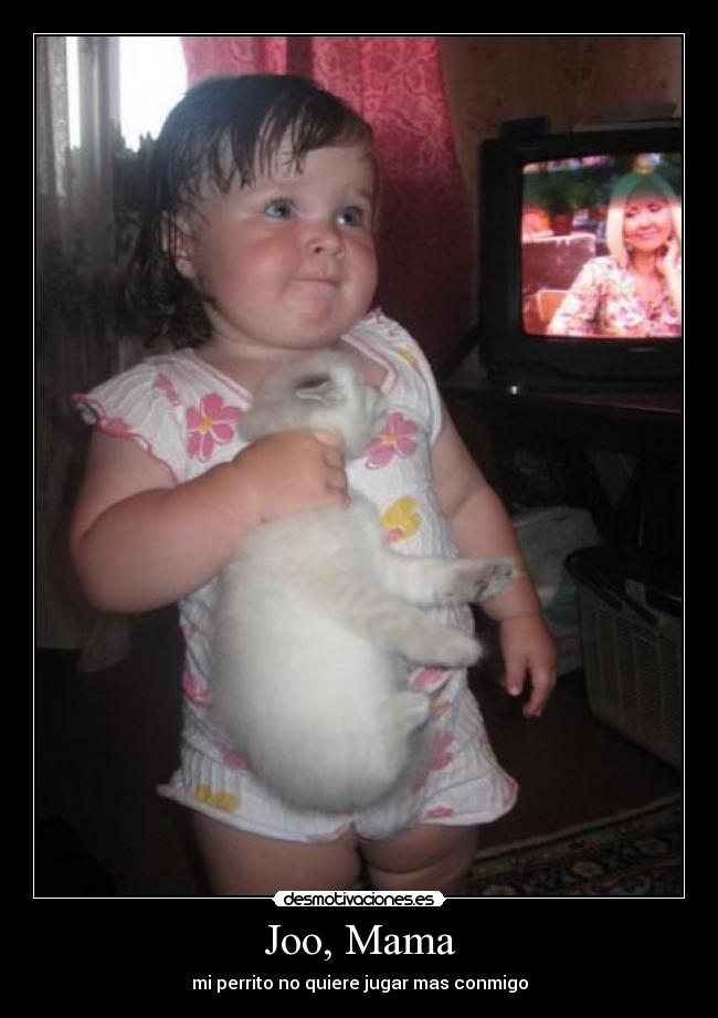 Joo, Mama - mi perrito no quiere jugar mas conmigo
